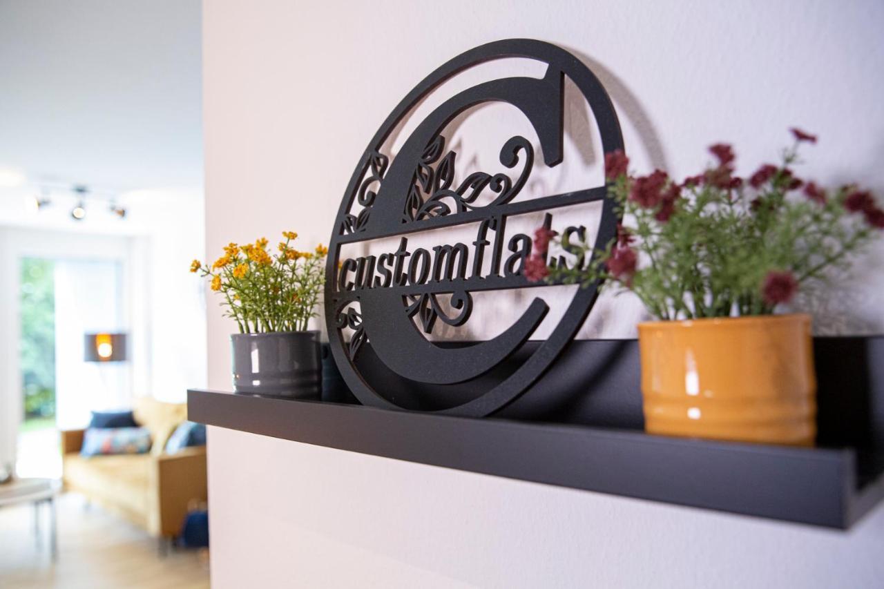 Apartament Customflats - Tiefgarage - Terrasse - Uninaehe Ulm Zewnętrze zdjęcie