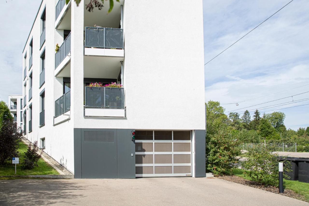 Apartament Customflats - Tiefgarage - Terrasse - Uninaehe Ulm Zewnętrze zdjęcie
