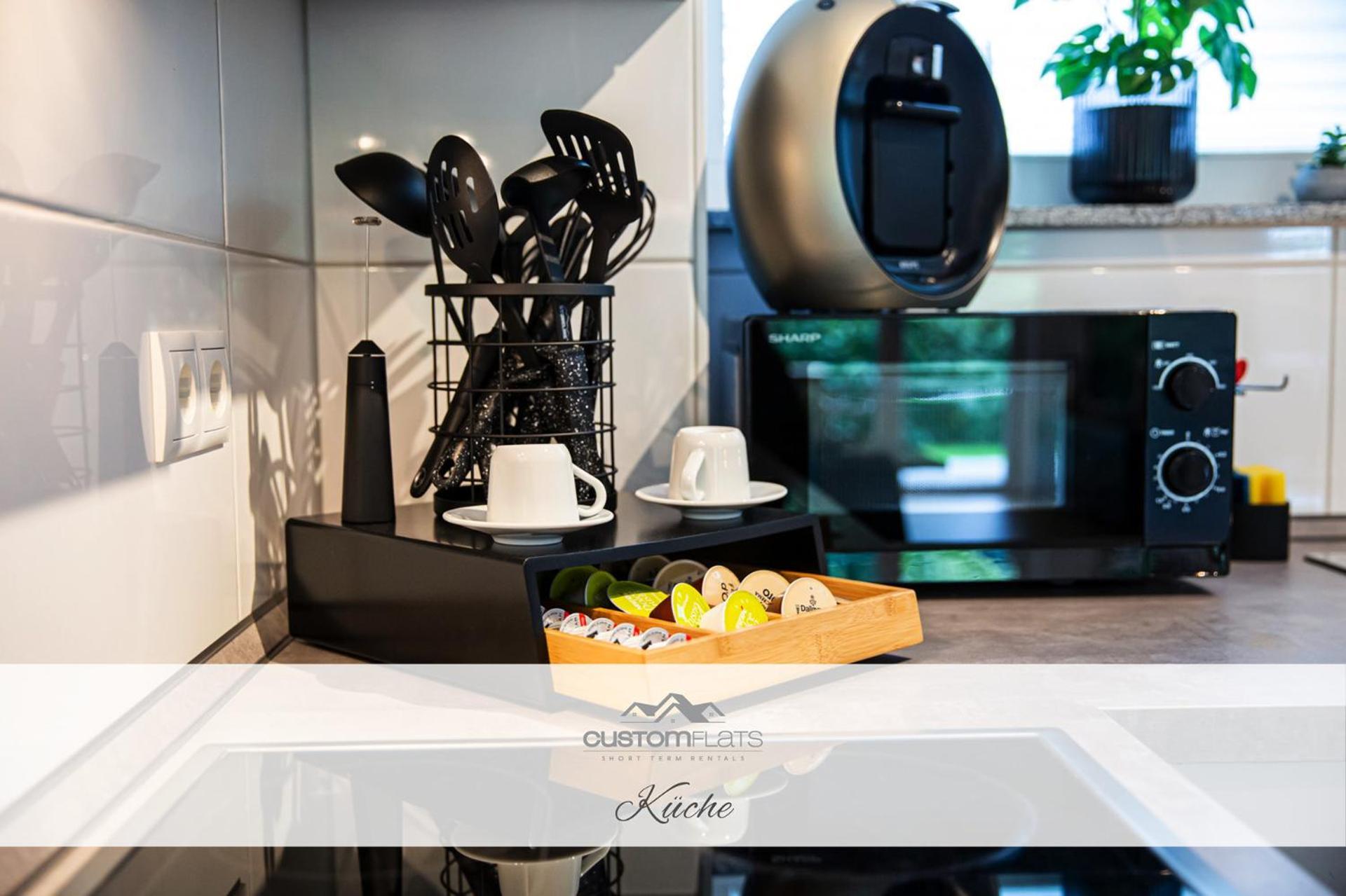 Apartament Customflats - Tiefgarage - Terrasse - Uninaehe Ulm Zewnętrze zdjęcie